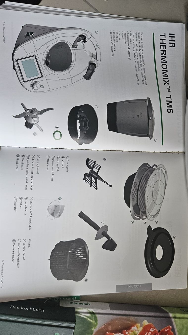 Thermomix Elettrodomestici da cucina: Thermomix TM5 – Usato da Widnau venduto da ronya10 7