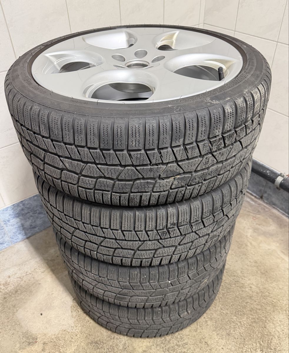 Pneumatici & Ruote complete: Winterreifen 215/40-17 Continental – Usato da Aesch BL venduto da Erin3 1