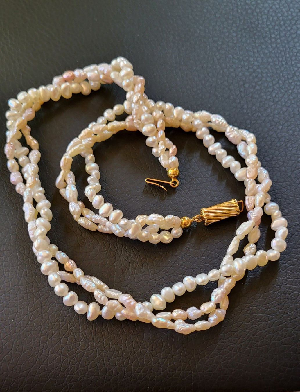 Ketten: Gold 750 Perlen Collier 18 Karat – Gebraucht aus Wald ZH von Dasilver 6