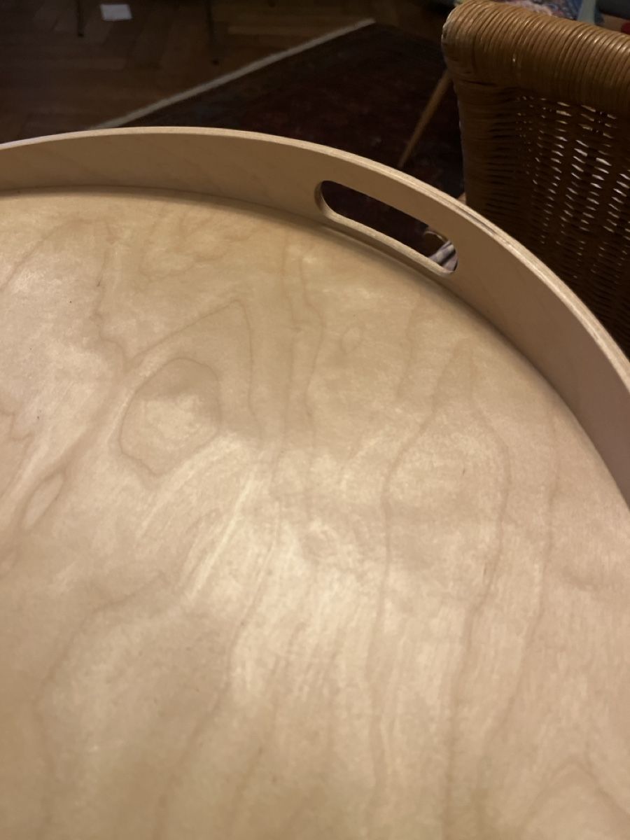 Ikea Servierplatten: Ikea Scala Tablett Birke 44cm – Gebraucht aus Zürich von m..bruhn 1