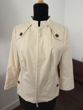Akris Punto Übergangsjacke XL beige