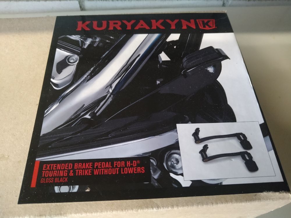 Kuryakyn Bremspedalbeläge Phantom – Für Harley Bagger & Softails