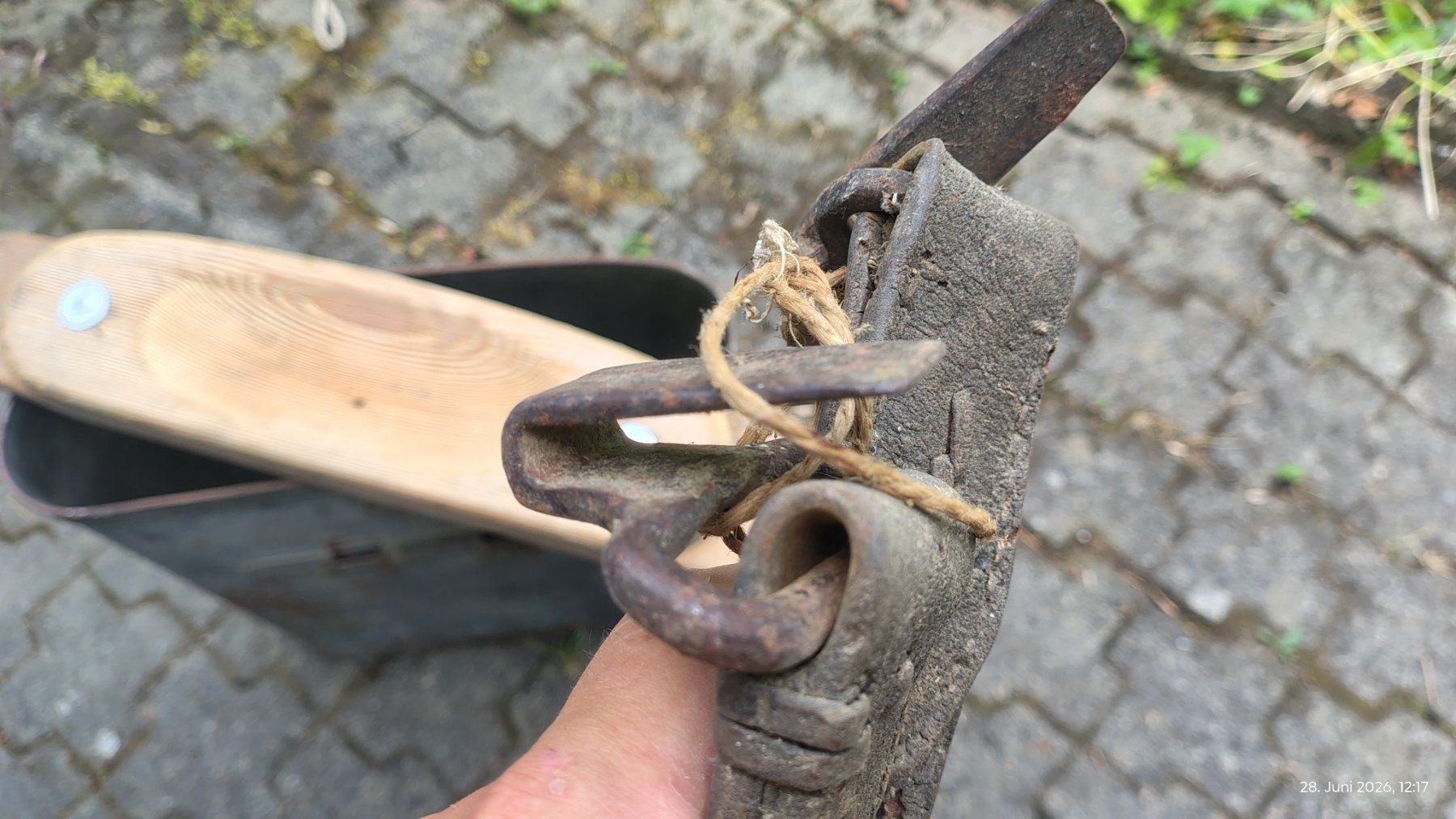 Sonstige Gartendekorationen: Antike Rückenpränte – Gebraucht aus Bern von Auktionaer 1