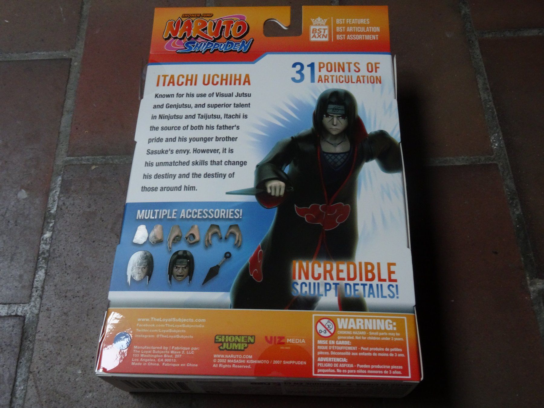 Statuette: Naruto BST AXN Actionfigur Itachi Uchiha 13 cm – Nuovo e nell'imballaggio originale da Olten venduto da Disc-Ausverkauf 1