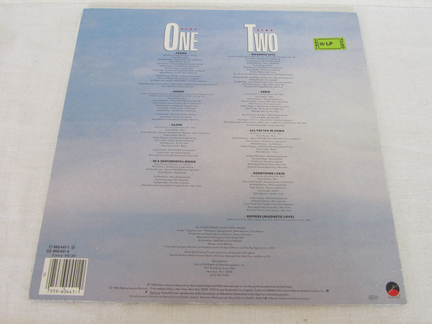 Dischi in vinile: Steps Ahead: Magnetic, LP Vinyl – Usato da Seengen venduto da mikelele 3