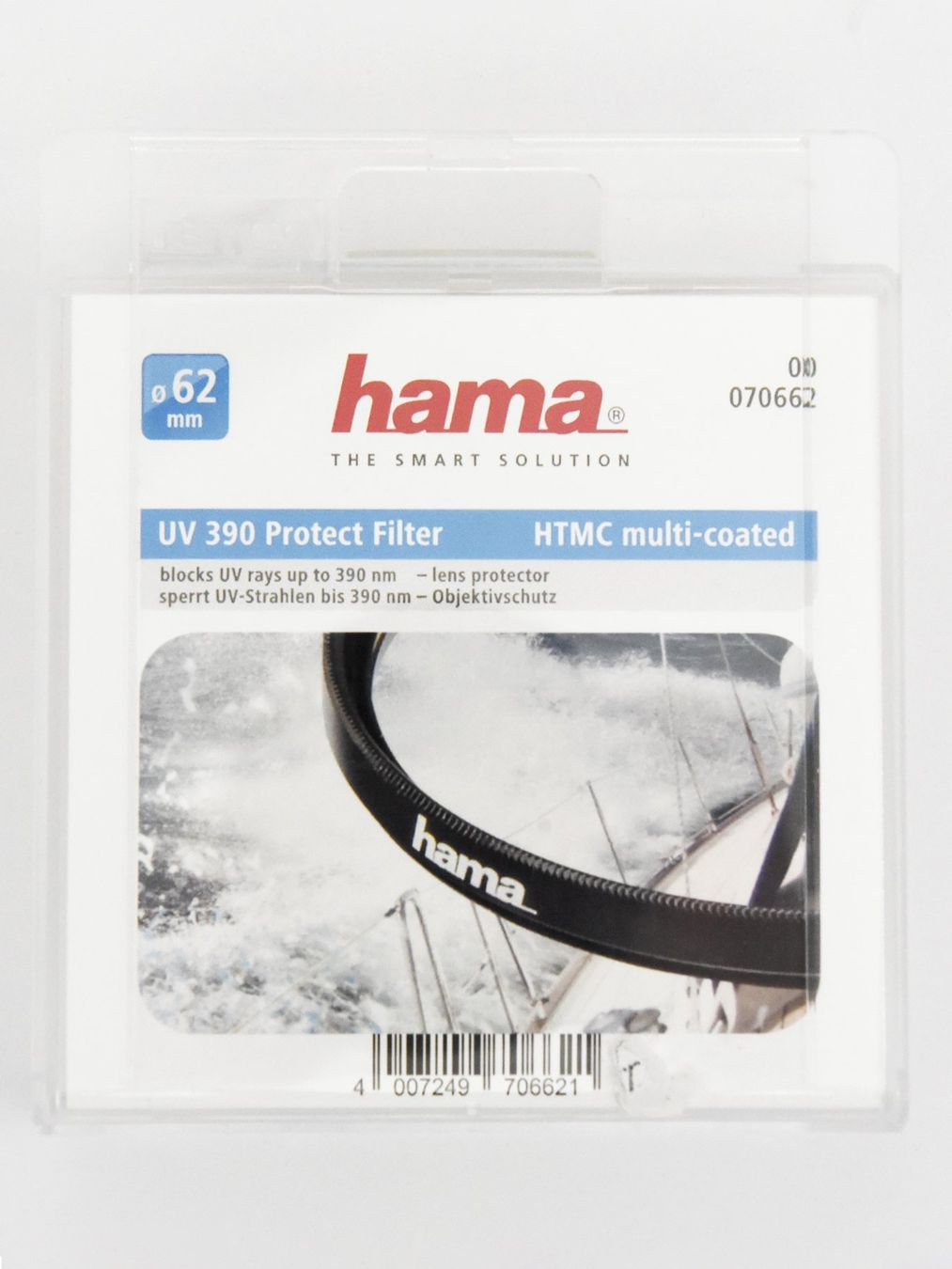 Hama Filtri: Hama UV 390 Protect Filter 62mm – Usato da Uznach venduto da EH249