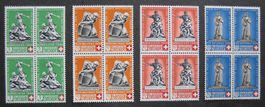 PP 1940 Viererblocks ungebraucht