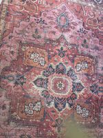 Orientteppich rot gemustert (200x300cm)