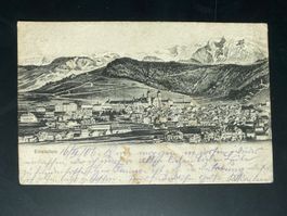 Ansichtskarte von Einsiedeln SZ von 1906