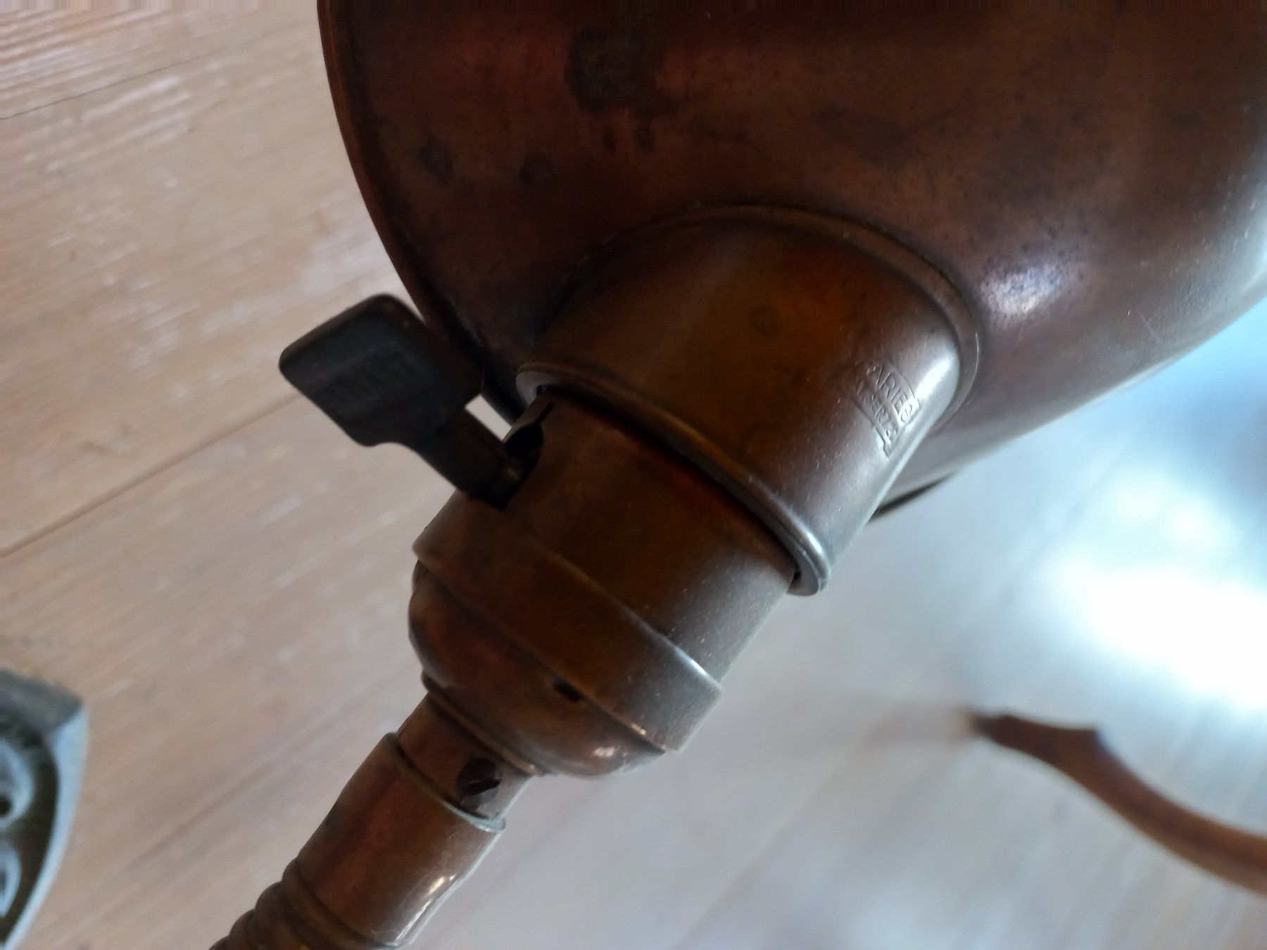 Lampen: Antike engl. Kupferlampe – Gebraucht aus Ammerswil AG von savinir 6