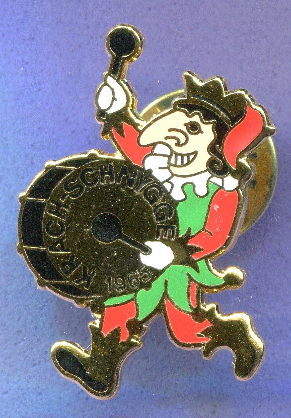 Plaketten & Abzeichen: KRACH-SCHNYGGE  Clique  1965 – Gebraucht aus Winterthur von Sammleroase