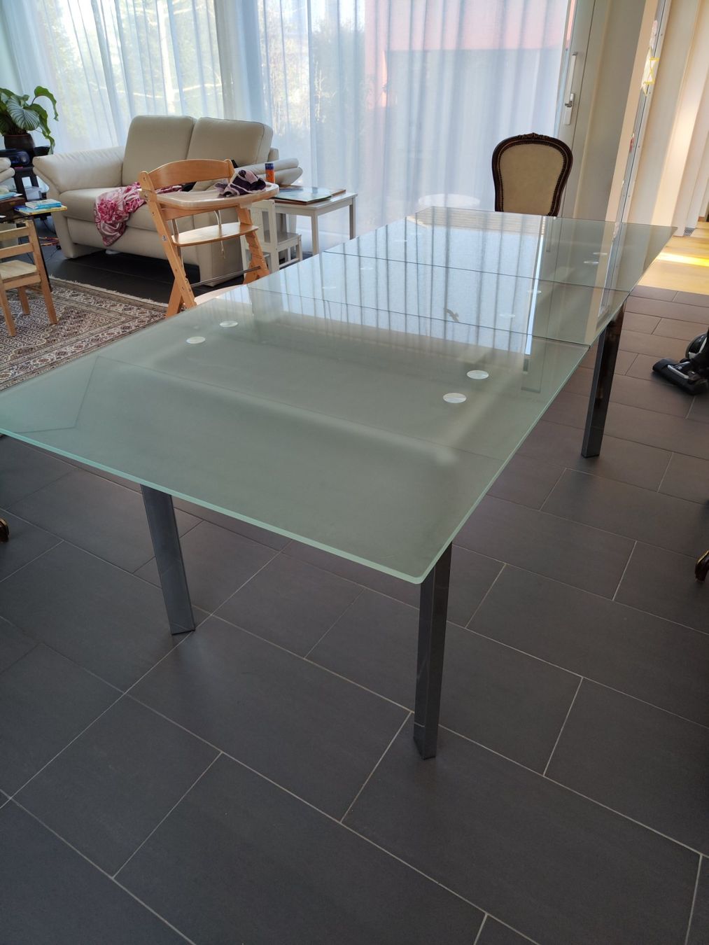 Tavoli: Glass/Metal Esstisch – Usato da Pfeffingen venduto da usn_b8d2