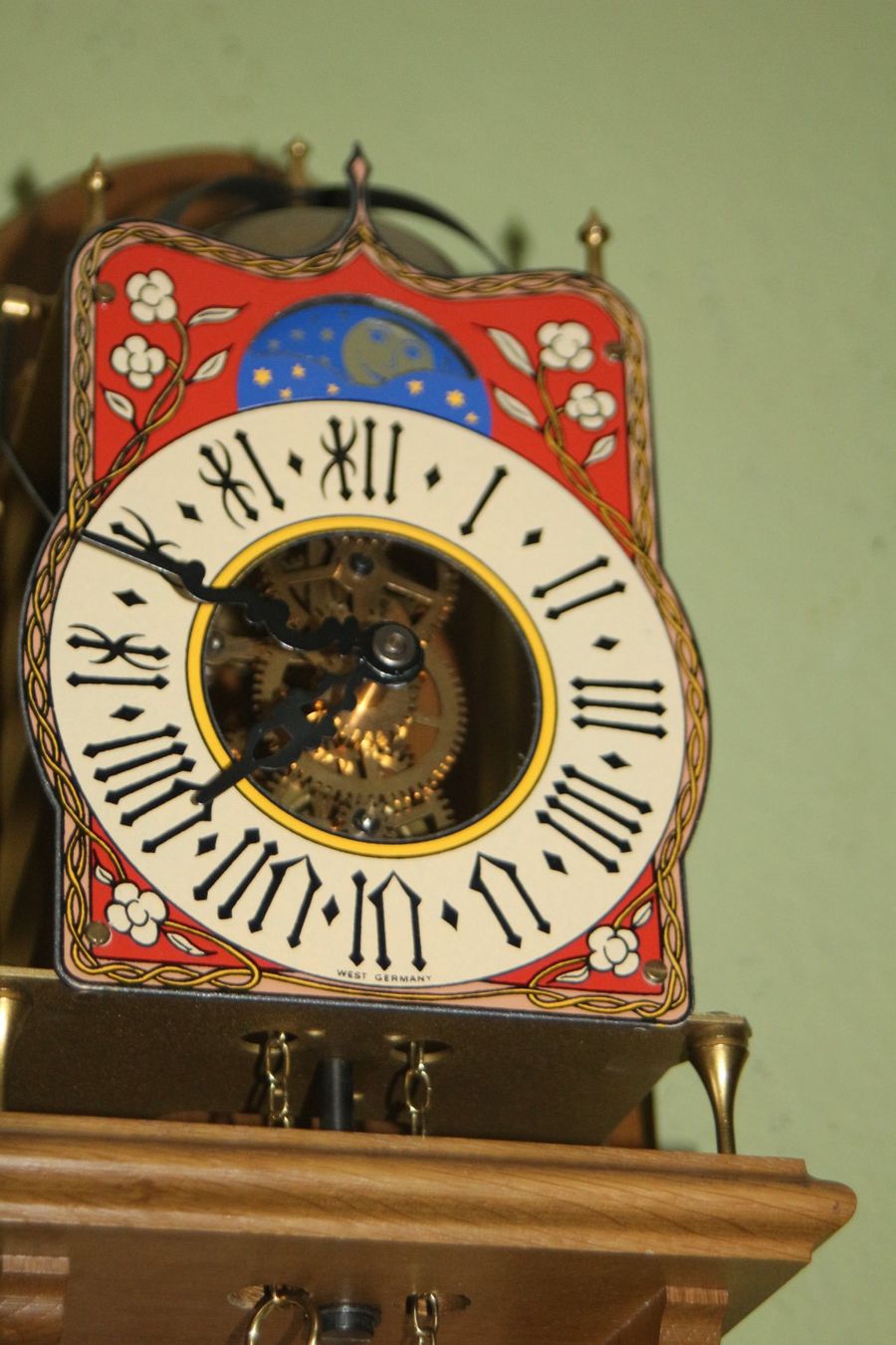 Orologi da terra & Orologi da parete: Wanduhr mit Mondphase – Usato da Benglen venduto da polli77 3