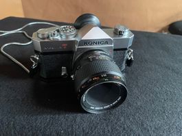 Konica Autoreflex T, Macro-Hexanon AR f3.5 55mm objectiv