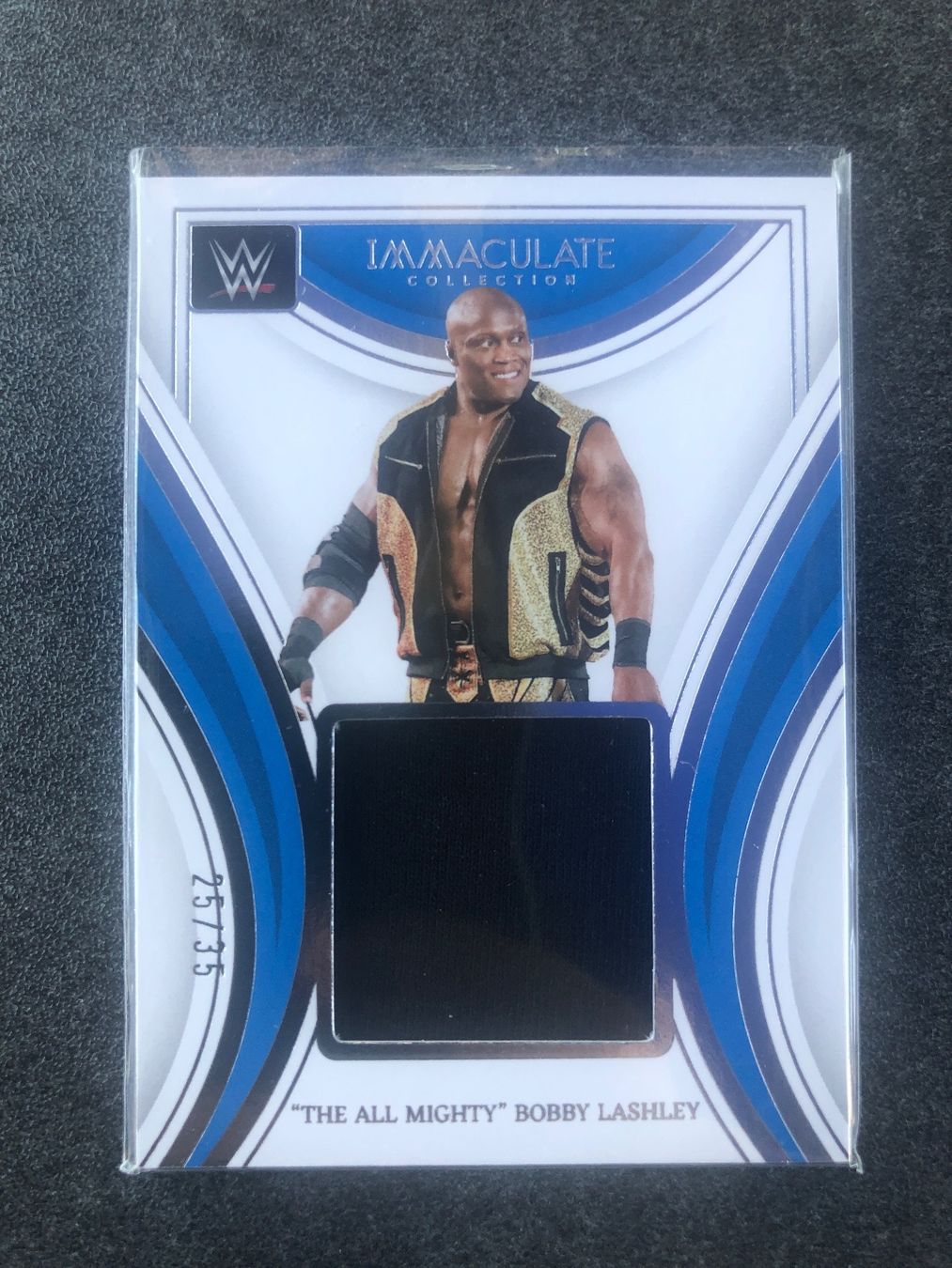 Panini Carte collezionabili: Panini Immaculate WWE Bobby Lashley Patch 25/35 – Usato da Wangenried venduto da Garagara