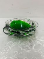 Murano Schale / Aschenbecher Kristallglas