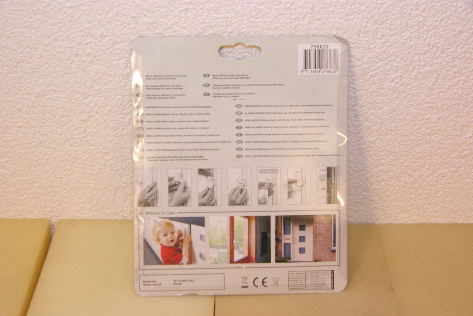 Sistemi d'allarme: ELRO Mini Alarm, SC07 / 3, in OVP – Nuovo e nell'imballaggio originale da Herisau venduto da Cevianer1844 5
