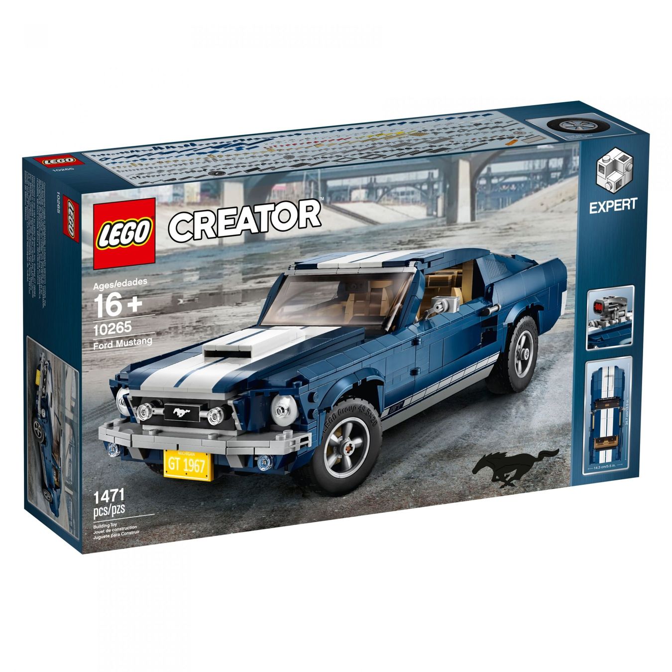 Lego Kit di costruzioni: 10265 Ford Mustang – Nuovo e nell'imballaggio originale da St. Gallen venduto da brickli