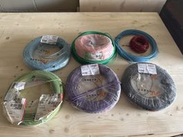 Elektrokabel H07V-U 1.50 mm2 vers. Farben 6x100m Ringe