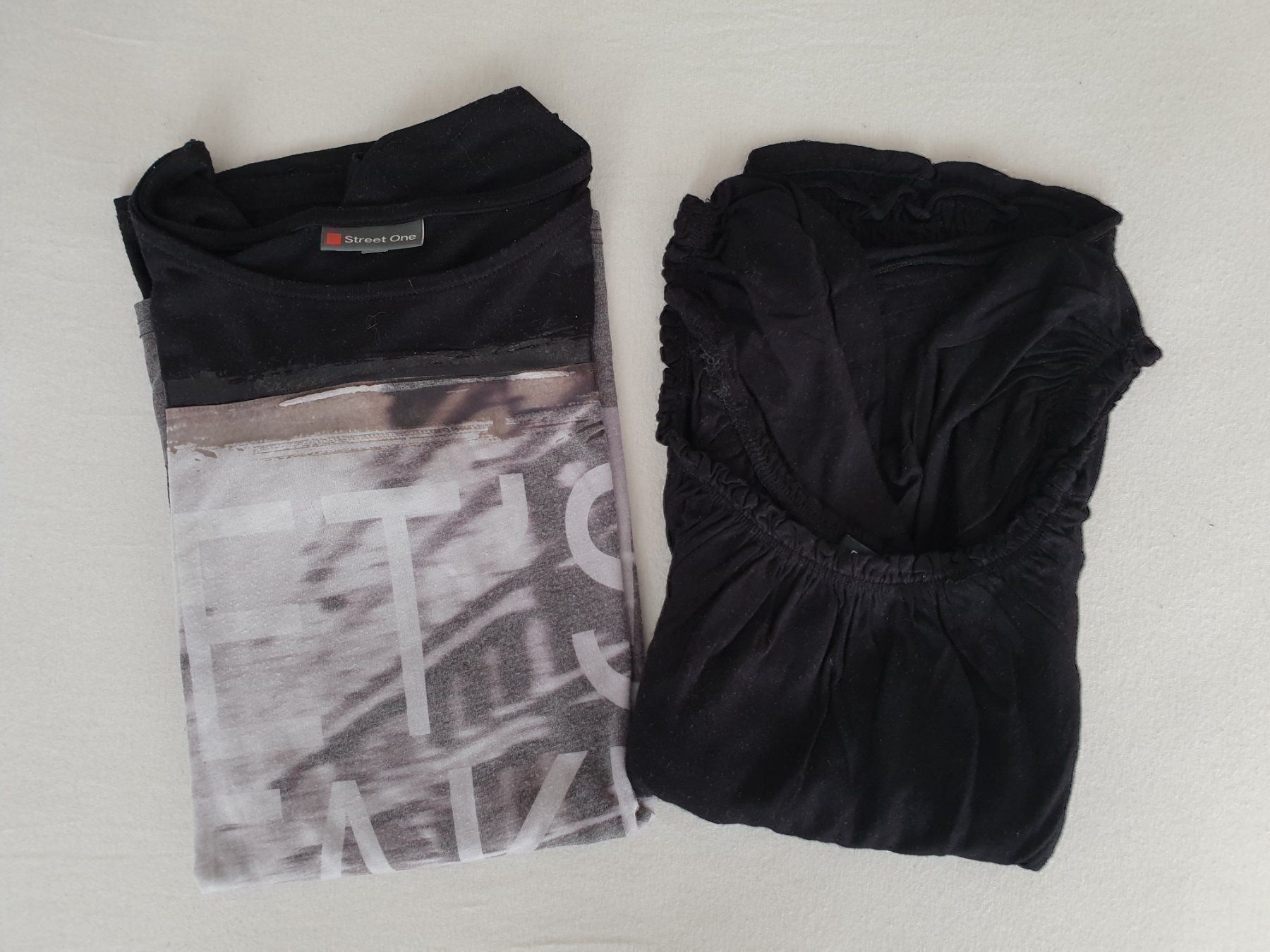 T-Shirts: Zwei Shirts mit 3/4 Ärmel (Gr. S) – Gebraucht aus Gams von federli29