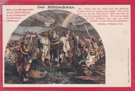 DER RÜTLISCHWUR, NACH WANDGEMÄLDE