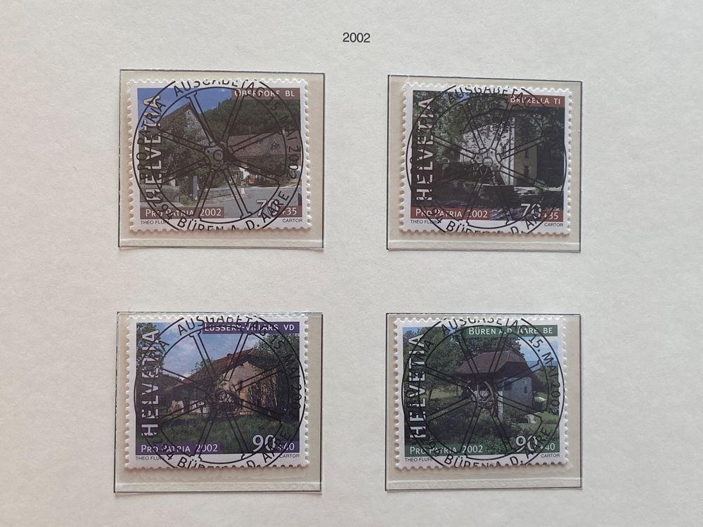 Pro Patria 2002 Vollstempel Kaufen auf Ricardo