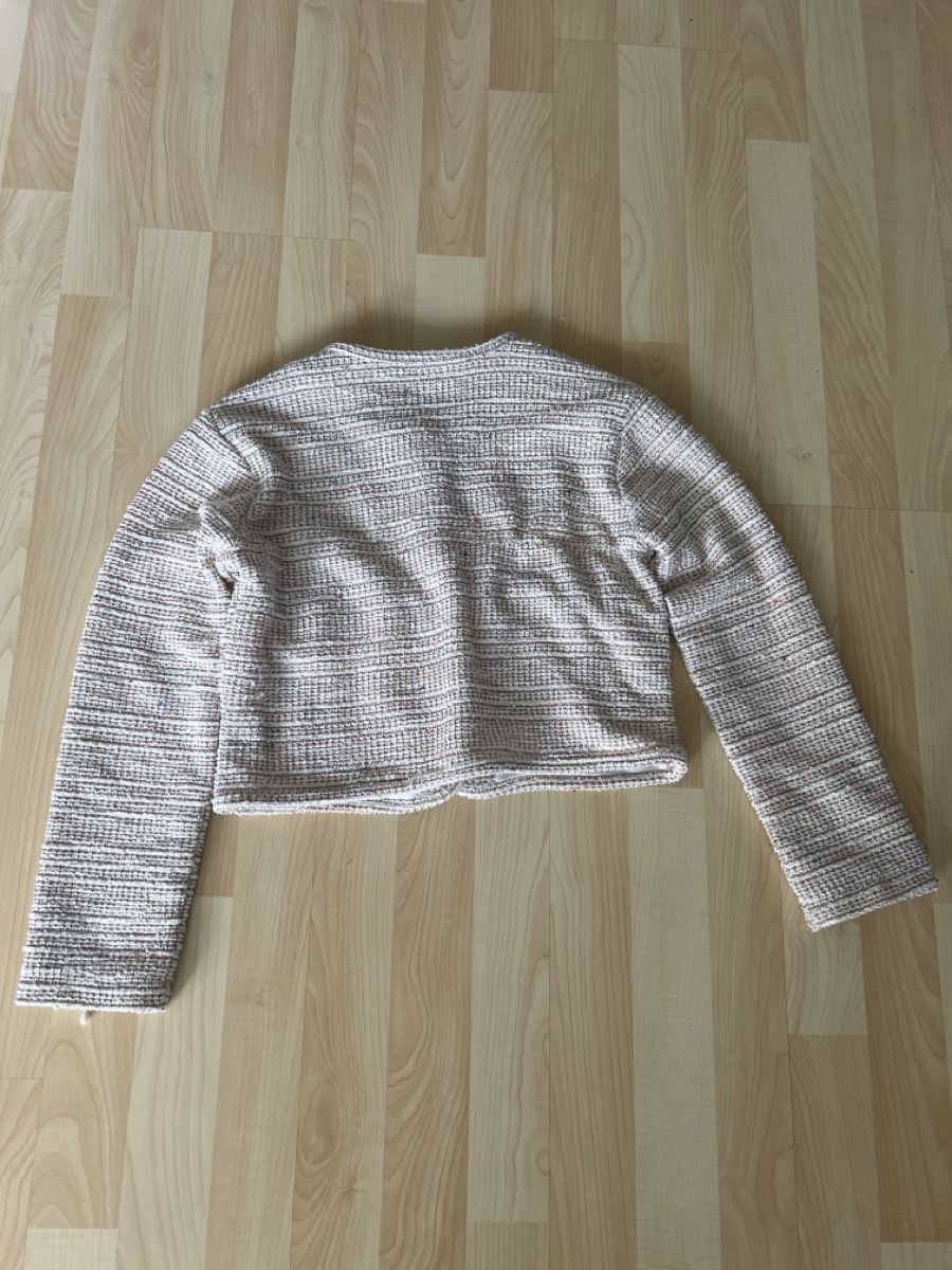 Giacche & Cappotti: Strickjacke beige strukturiert neu – Nuovo e nell'imballaggio originale da Villmergen venduto da KIWI7983 2