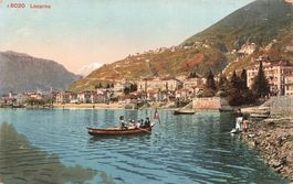 Locarno animata barca