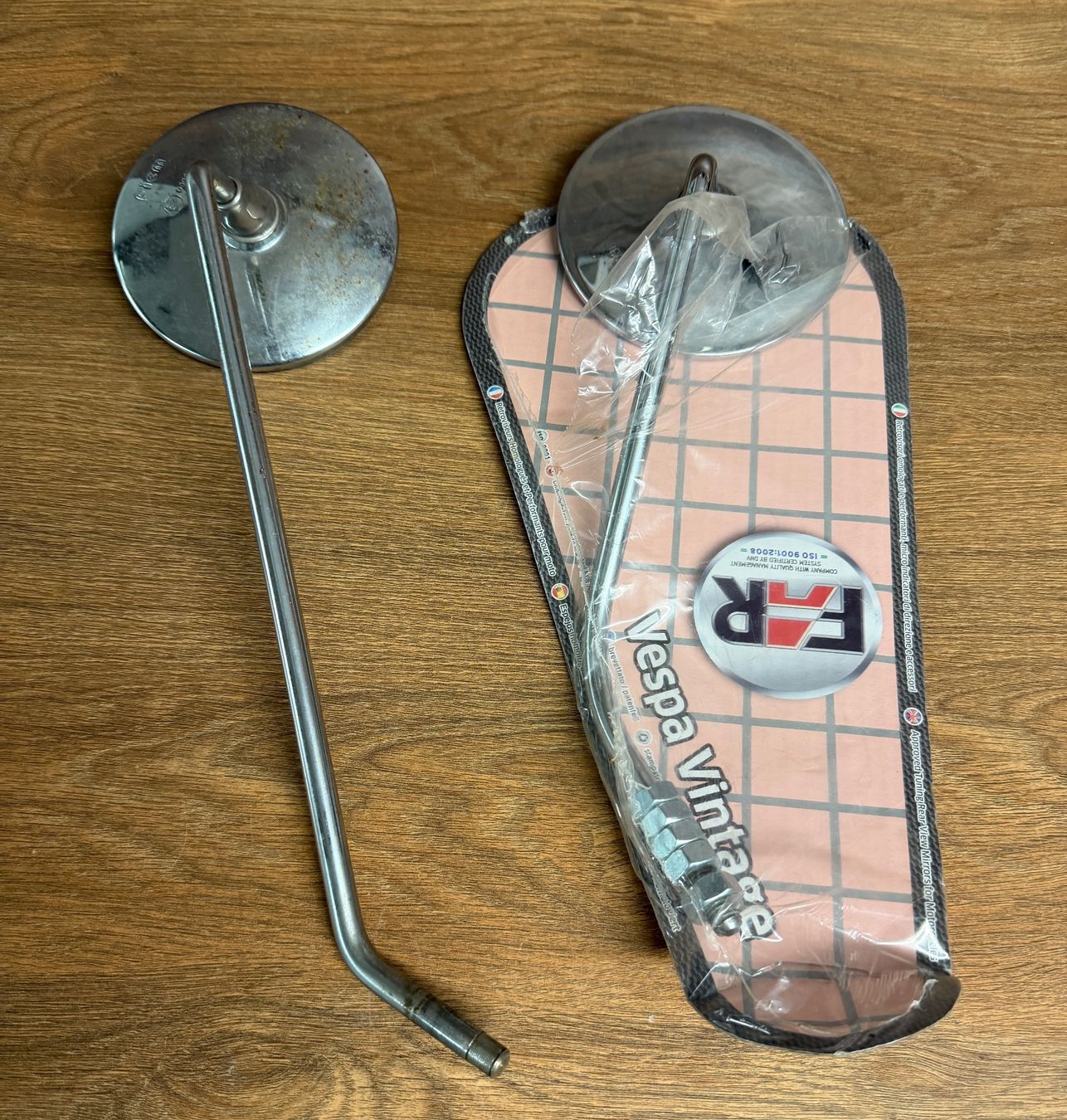 Tutti i ricambio per moto: Vespa Spiegel Chrom – Usato da Nussbaumen AG venduto da olitech5415