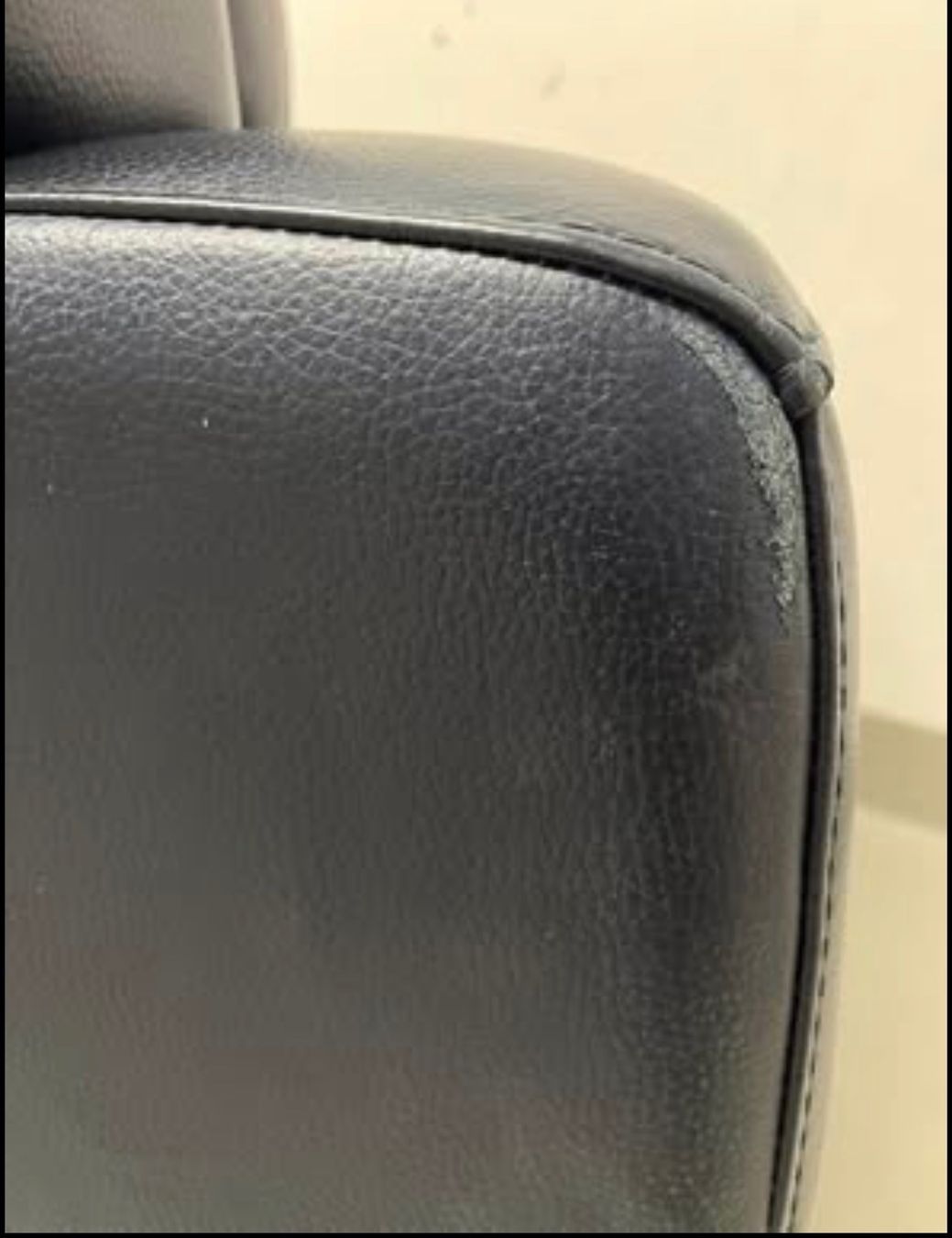 Divani: Leder Sofa Dunkel blau – Usato da Zürich venduto da Sevhan 3