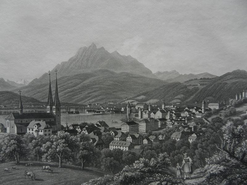 Incisioni: Luzern Pilatus – Usato da Risch venduto da Rischli15 1