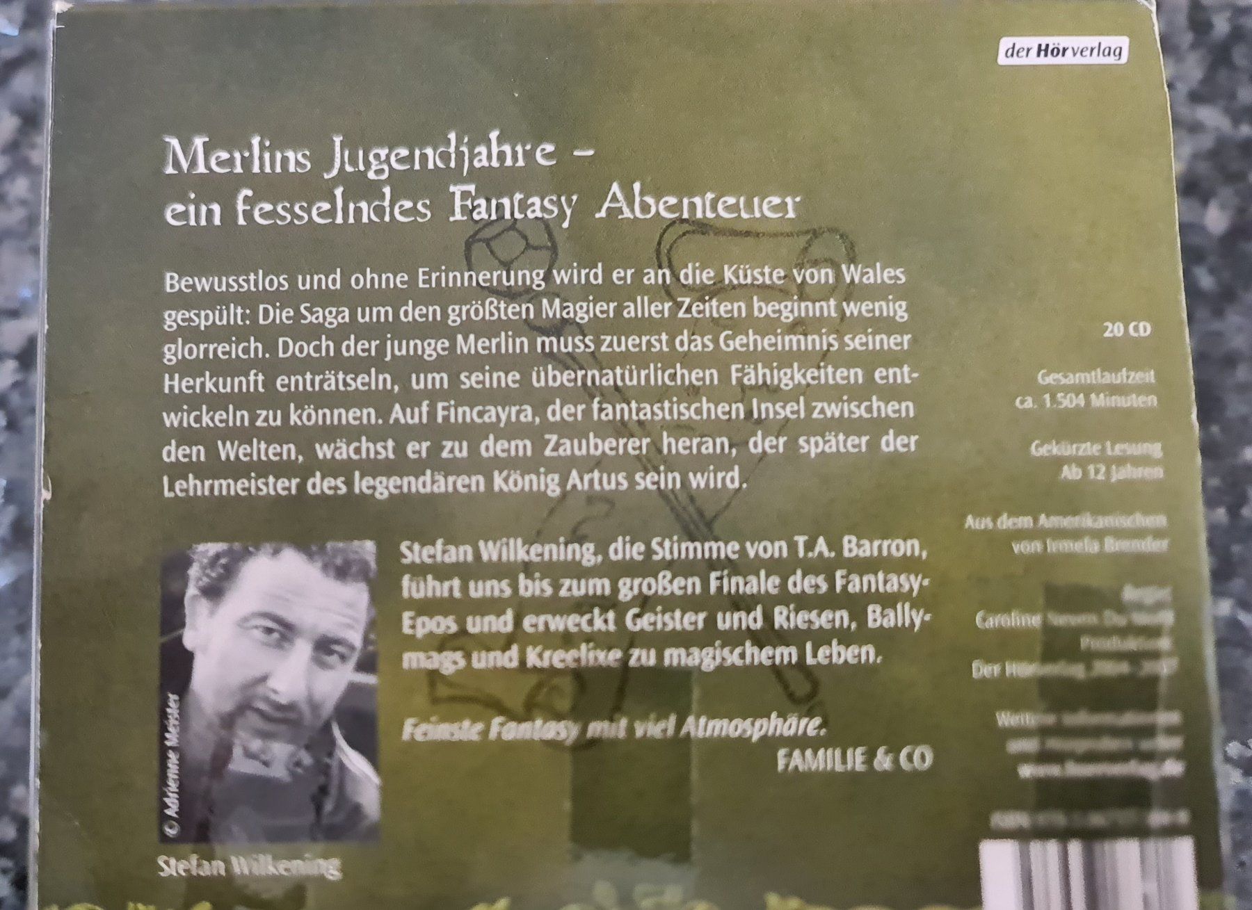 Hörbücher: Hörbuch ,,Die Merlin - Saga" 20 CD´s – Gebraucht aus Uerkheim von Justi.y 3