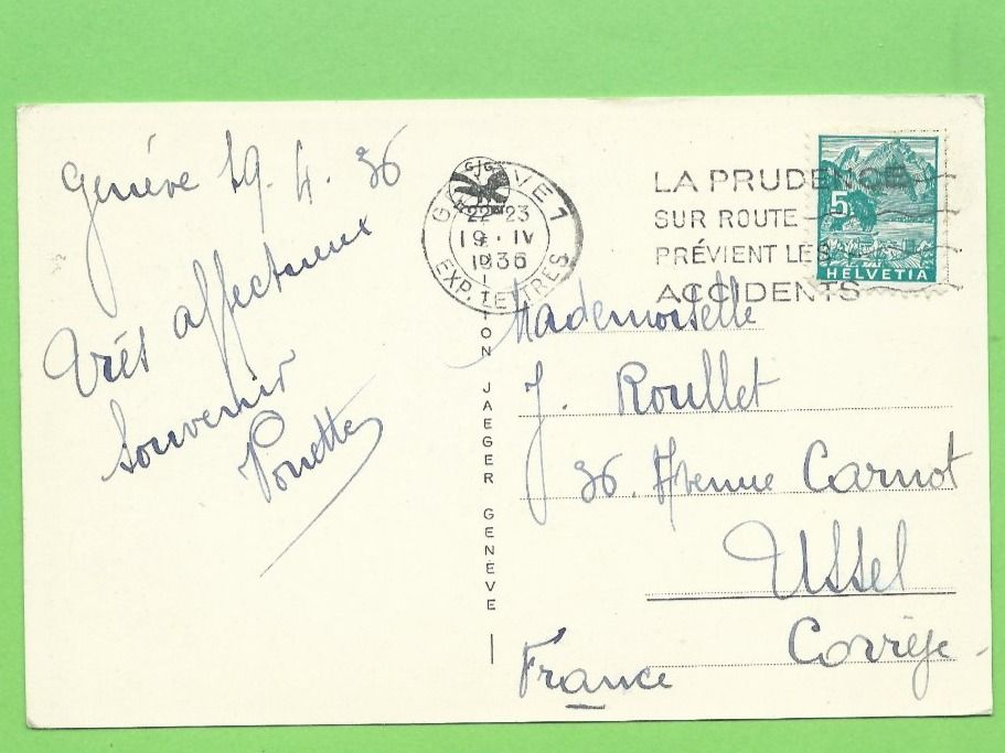 Cartoline postali: Genève, Pont du Mont-Blanc – Usato da Zürich venduto da t24_de 1