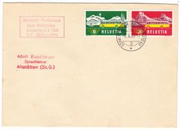 Lettre de S.Gallen BPA A638 du 8.X.53