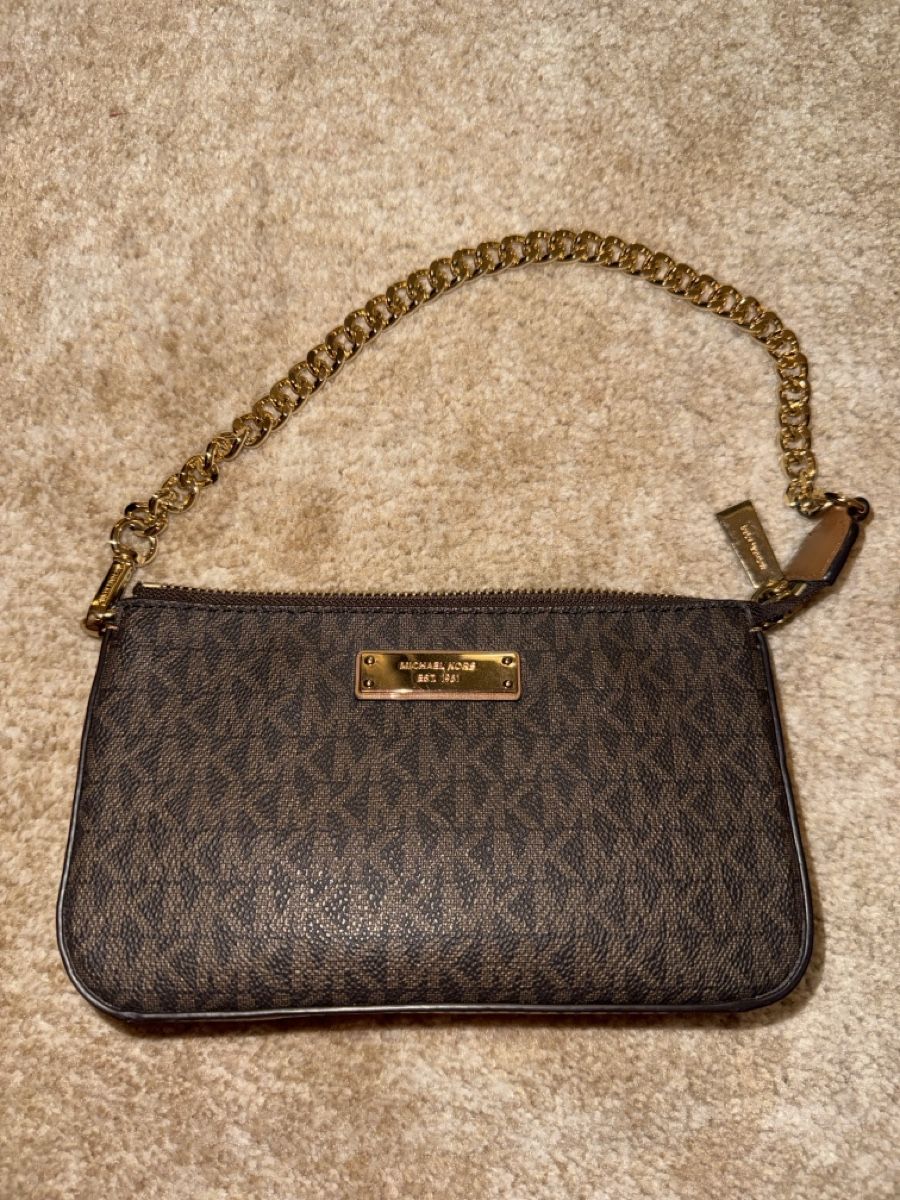 Michael Kors Borse da donna: Michael Kors Jet set Chain Pouchette Handtasche – Usato da Adlikon b.Regensdf venduto da mas_v5jm