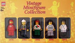 LEGO Vintage Minifigure Collection 1 - 5 OVP