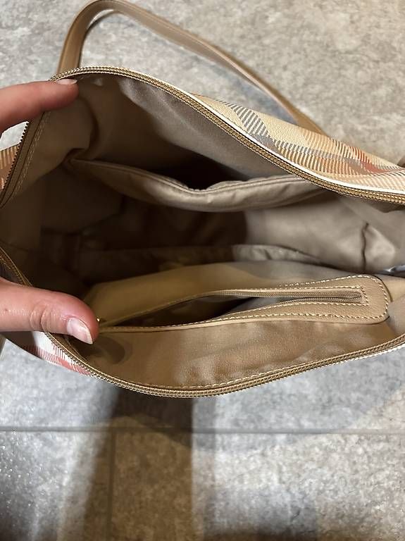 Borse da donna: Karrierte Shopper-Bag – Usato da Malix venduto da sar_7wjr 1