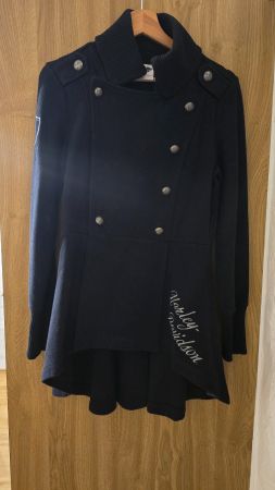 Schwarzer Harley-Davidson Mantel Grösse S