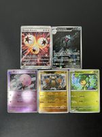 Lot de 5 carte Pokémon ultra rare 
