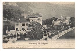 BADEN Römerburg und Langmatt - gel. 1902 nach Bertschikon