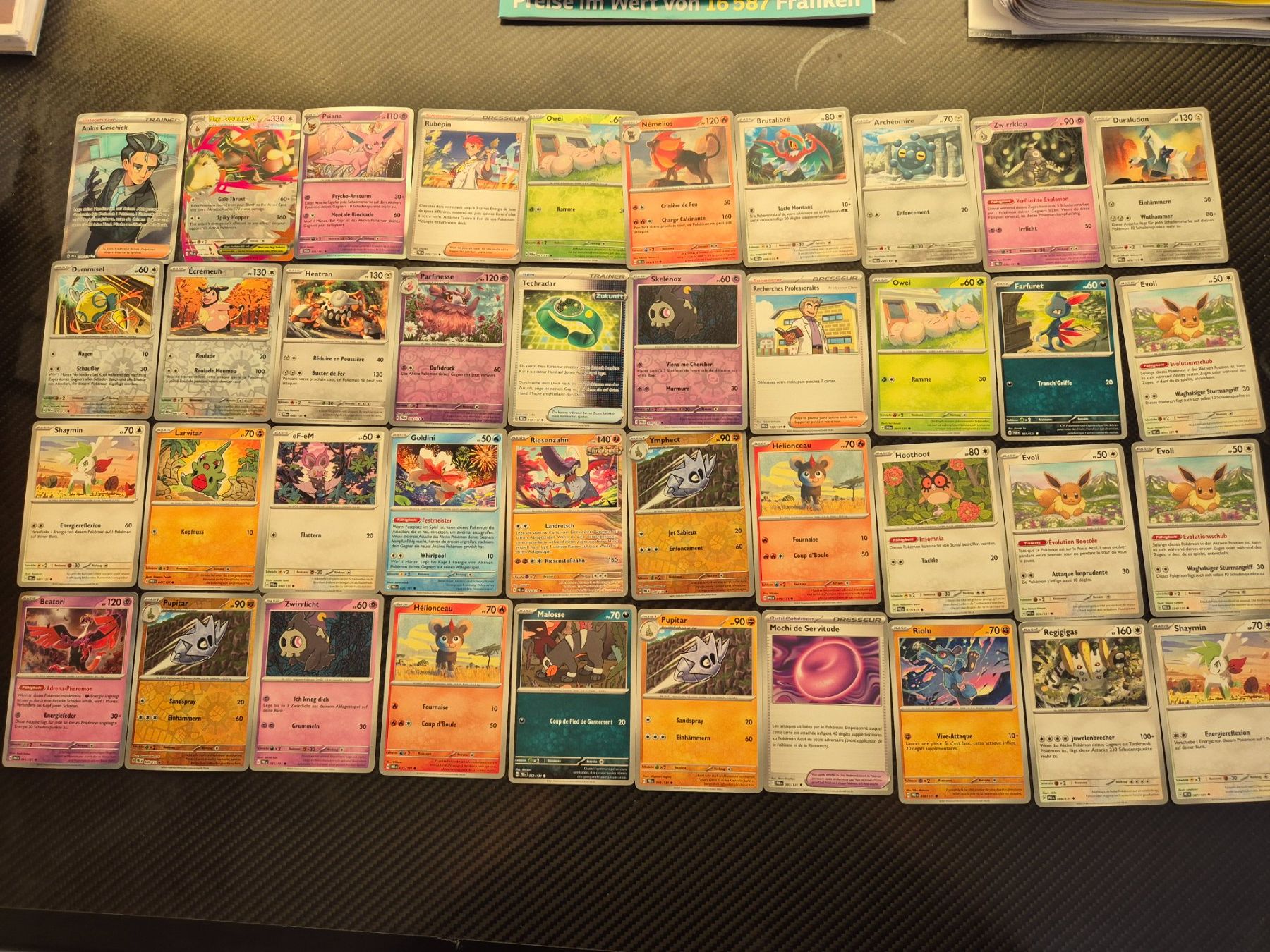 Pokémon Carte collezionabili: 40 Pokemonkarten, diverse – Nuovo (secondo la descrizione) da Dietikon venduto da grafad