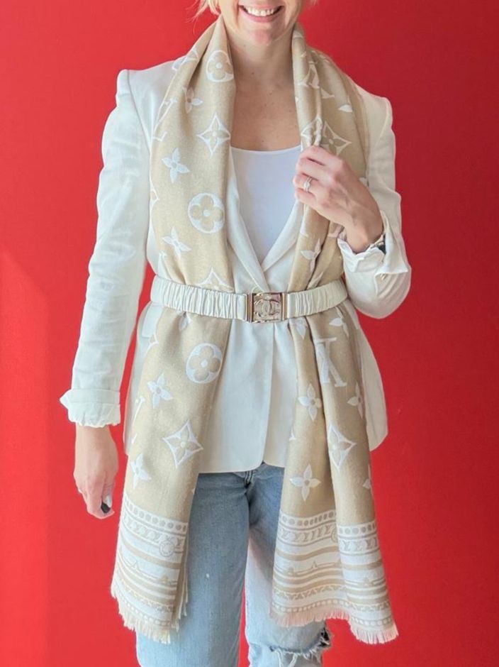 Louis Vuitton Foulard & Sciarpe: Louis Vuitton Schal, Amazingram, Wendeschal – Usato da Oberarth venduto da SSS. 9