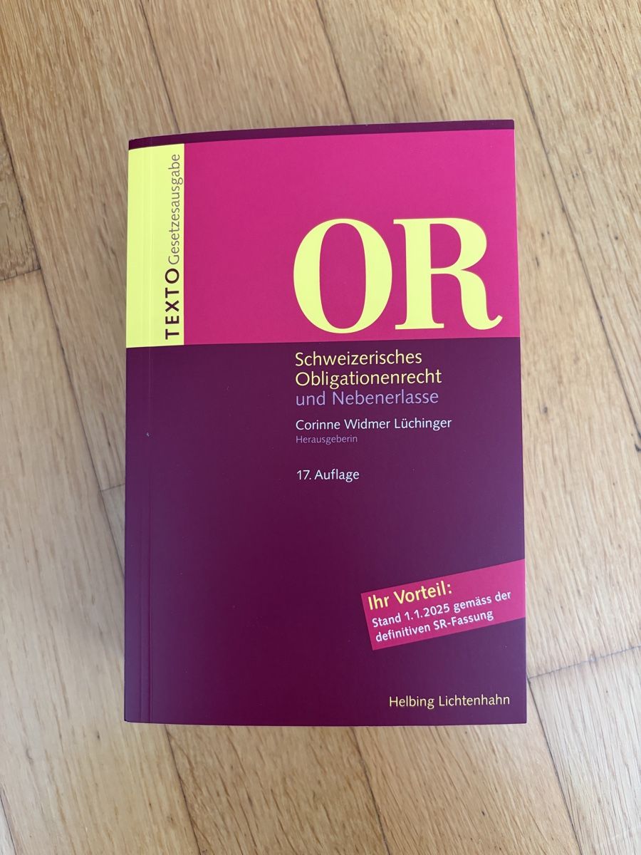 Livres: OR | Obligationenrecht – Neuf (Voir description) à Bubendorf par SunnyMJ