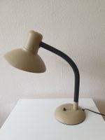 Grosse Vintage Schreibtischlampe SIS, beige