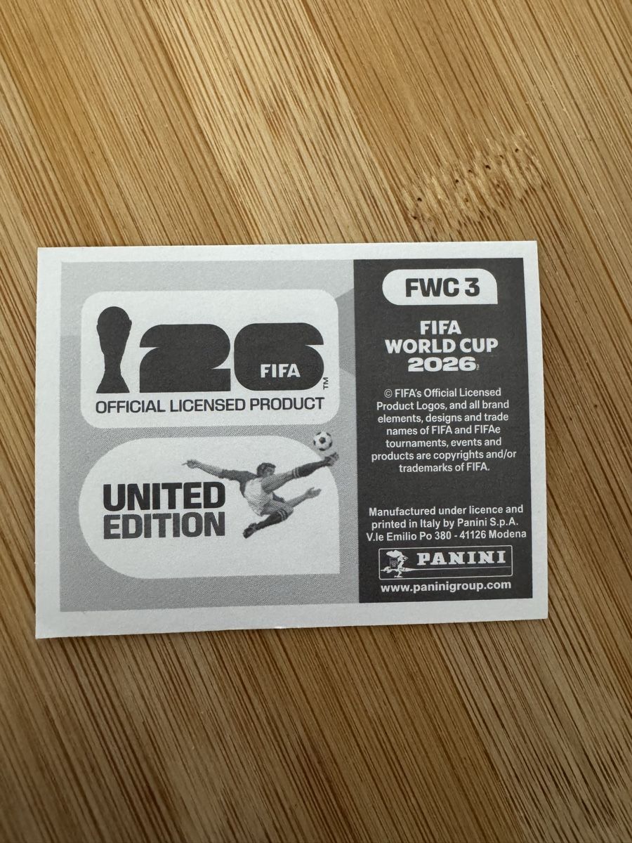 Panini Sammelbilder & Trading cards: Panini FWC 3 – Neu (gemäss Beschreibung) aus Zürich von th_e 1
