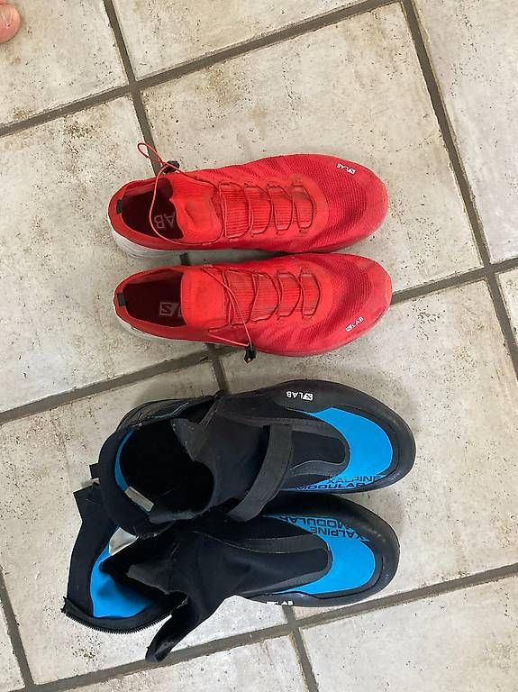 Scarpe da uomo: Salomon S-Lab X Alpine Modular Trailrunningschuh + Bergschuh – Usato da Löhningen venduto da leoleu1973