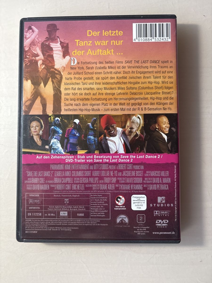 Tutti i DVDs: Save the last dance 2 – Usato da Ruswil venduto da Slivio_ 1