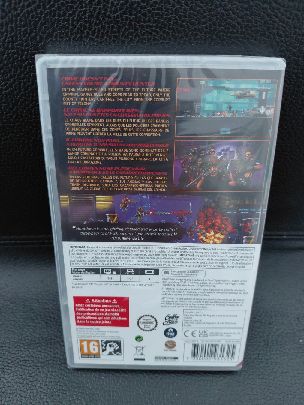 Giochi: Huntdown (Switch), neu! – Nuovo e nell'imballaggio originale da Uezwil venduto da -Retrogames- 1