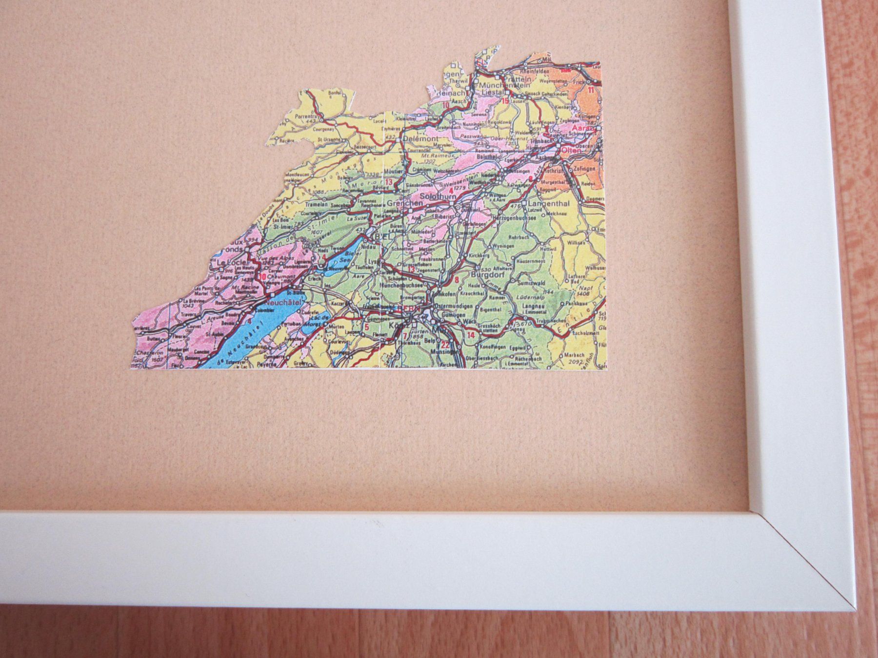 Poster & Bilder: 1 x Kantonswappen Bild Schweiz – Neu (gemäss Beschreibung) aus Oberwil BL von Kompa 1