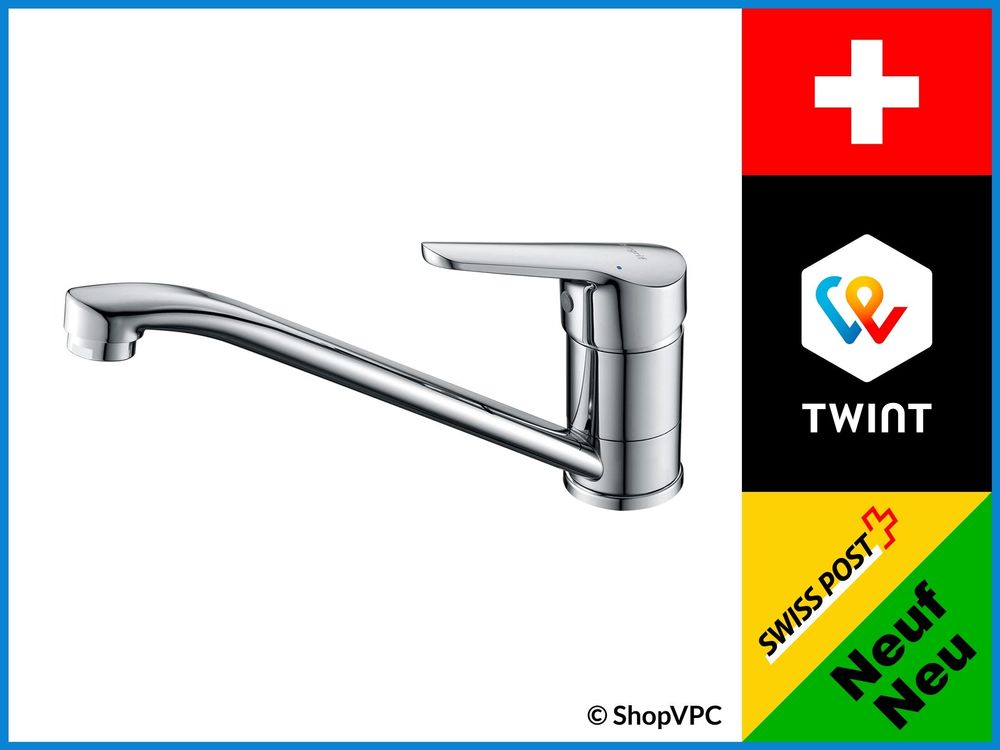 Chrom Küchenarmatur - Wasserhahn Küche - Mischbatterie | Kaufen auf Ricardo